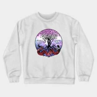 Yggdrasil and Niddhog Crewneck Sweatshirt